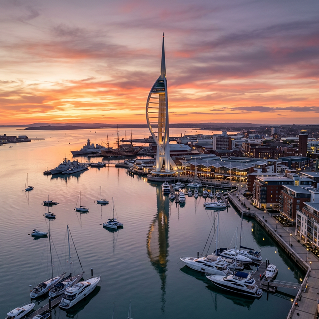 Portsmouth Spinnaker Tower View
